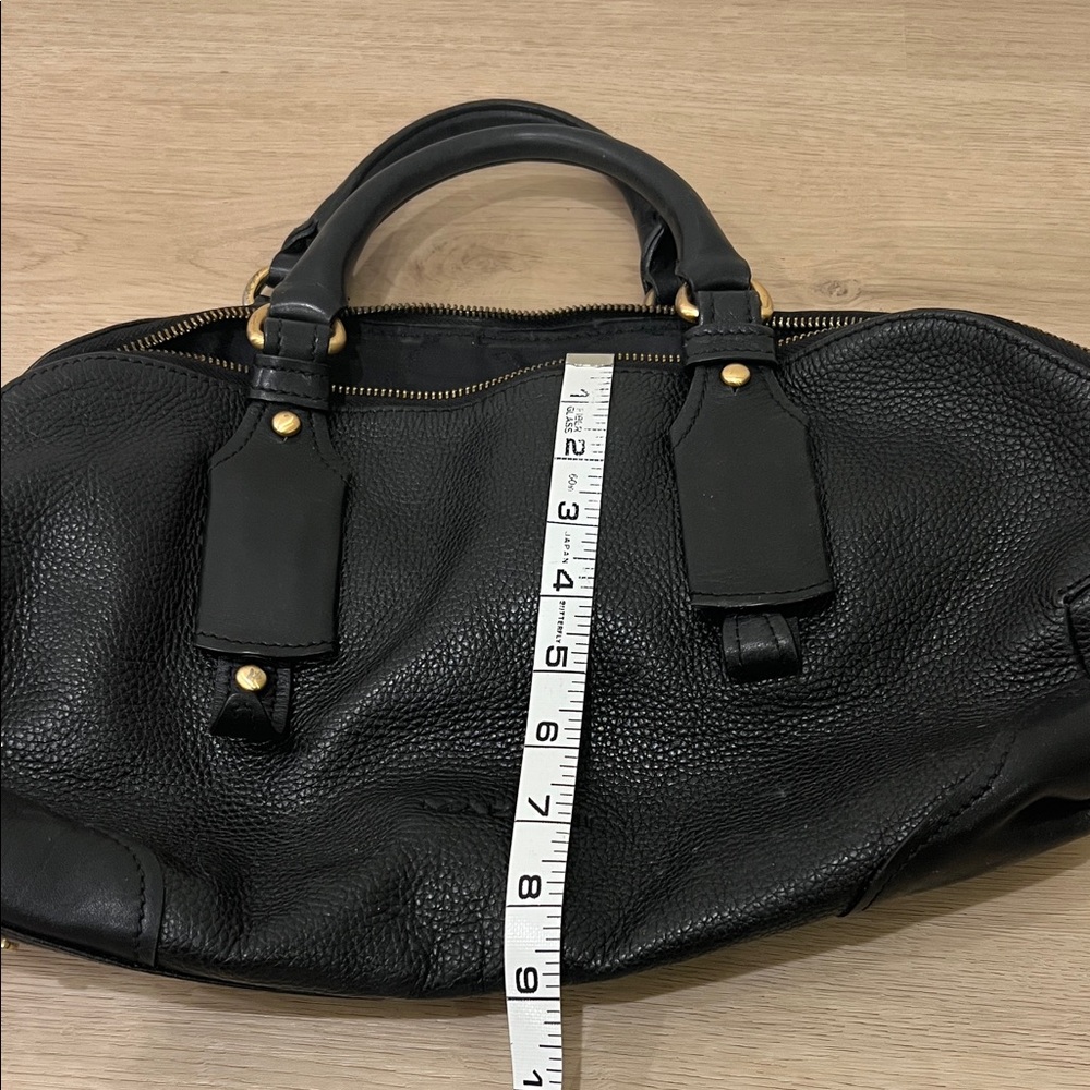 Mazzini Black Leather Handbag - Picture 13 of 13